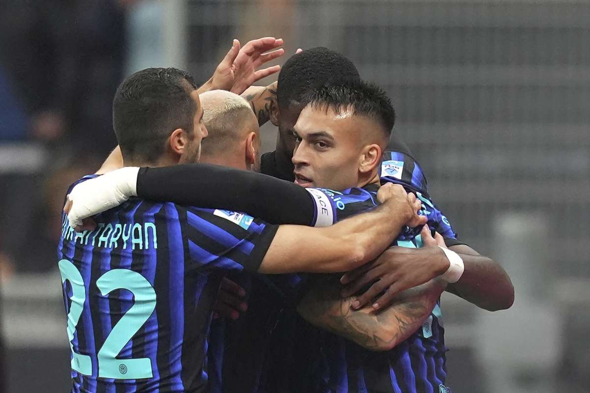 I giocatori dell'Inter