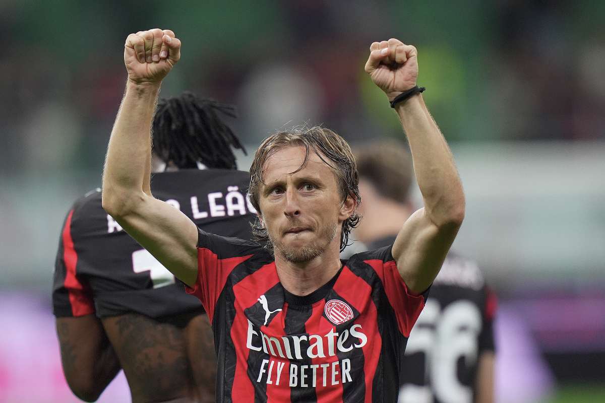 Luka Modric, centrocampista del Milan