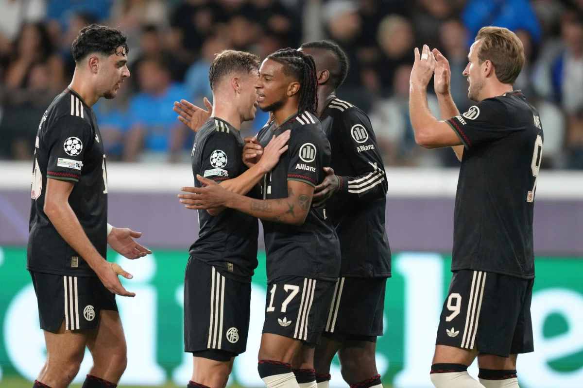i calciatori del Bayern Monaco
